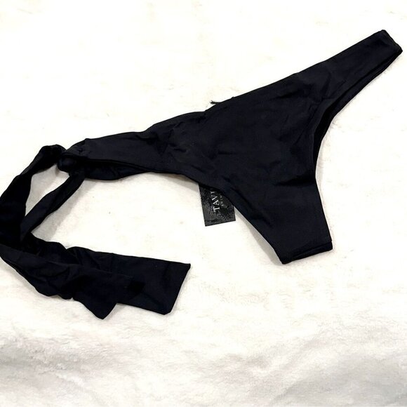 NWT Tavik Goldie Swim Bottom in Black - Small - Picture 5 of 7